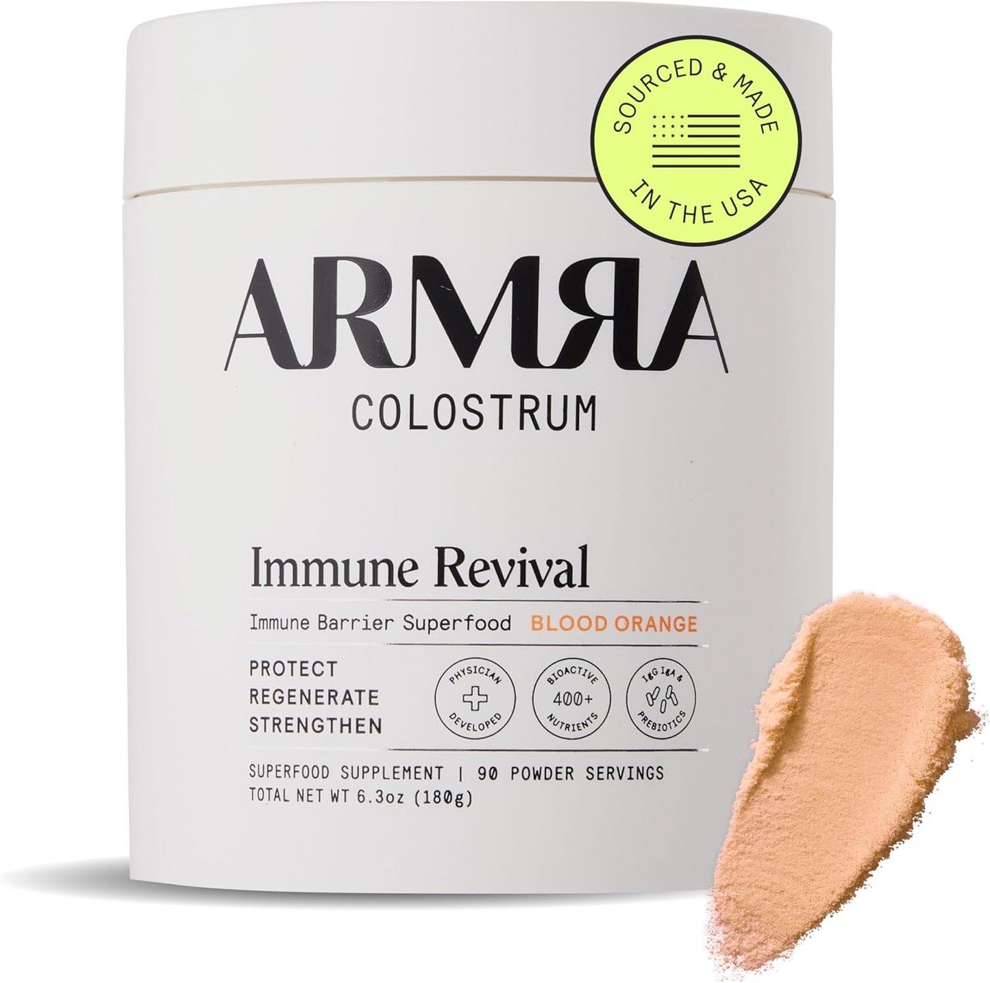 ARMRA Colostrum Powder | Gut Health & Bloating | Skin & Hair | Immunity | Keto, Gluten & Fat-Free