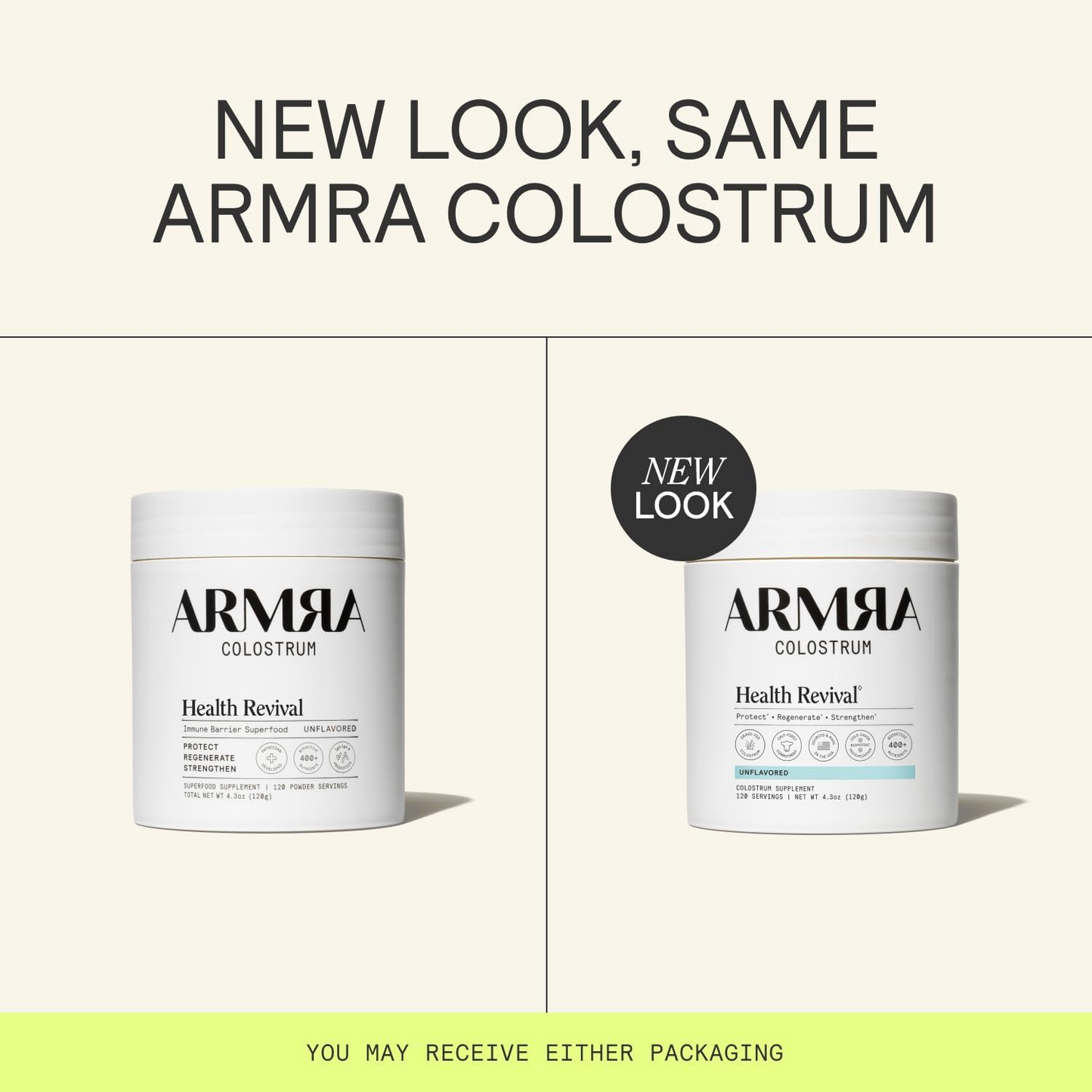 ARMRA Colostrum Powder | Gut Health & Bloating | Skin & Hair | Immunity | Keto, Gluten & Fat-Free