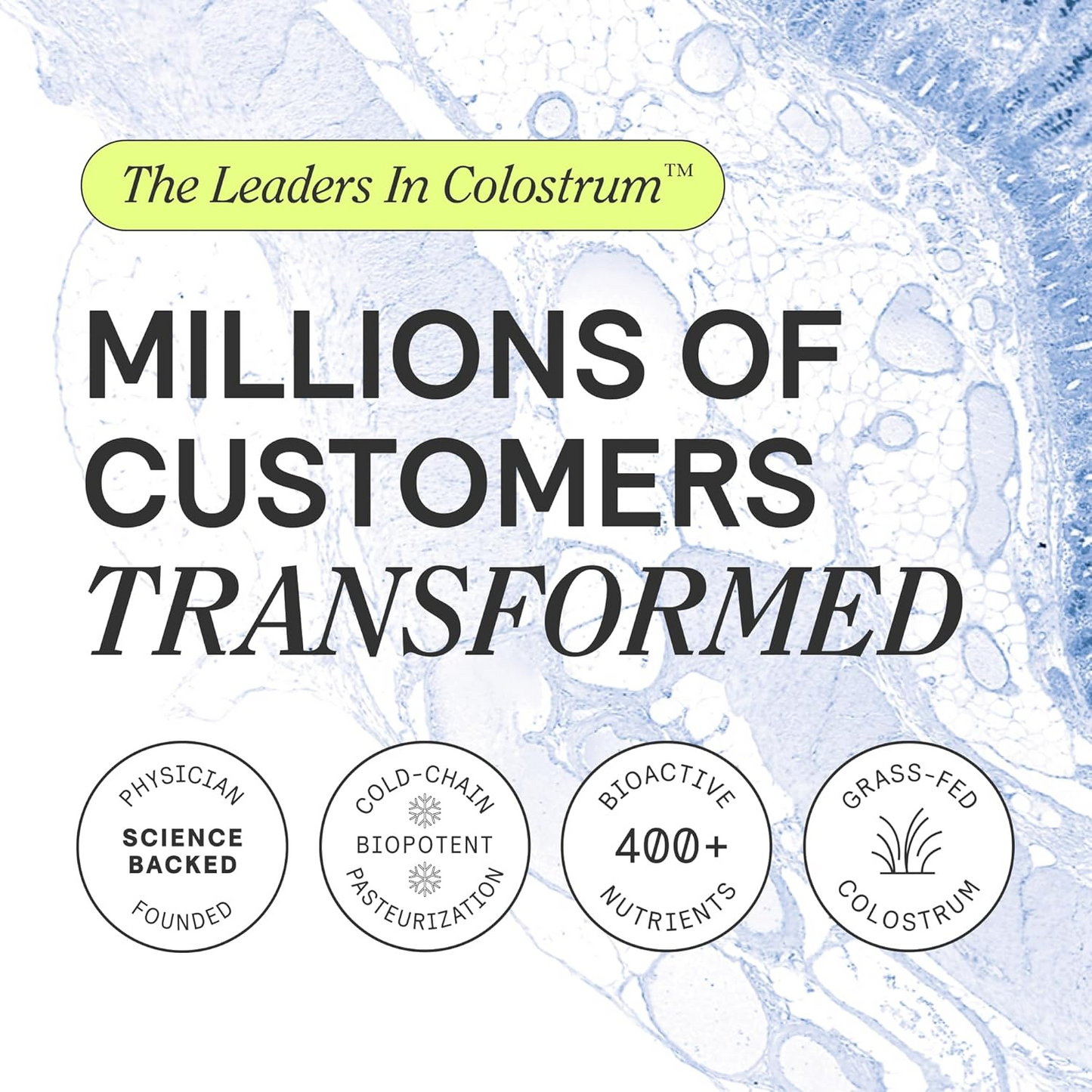 ARMRA Colostrum Powder | Gut Health & Bloating | Skin & Hair | Immunity | Keto, Gluten & Fat-Free